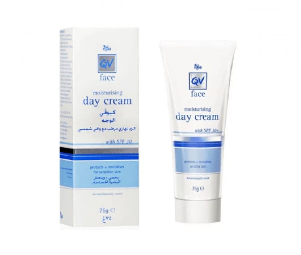 كيوفي كريم وجه مرطب نهاري SPF30 وزن 75 جم