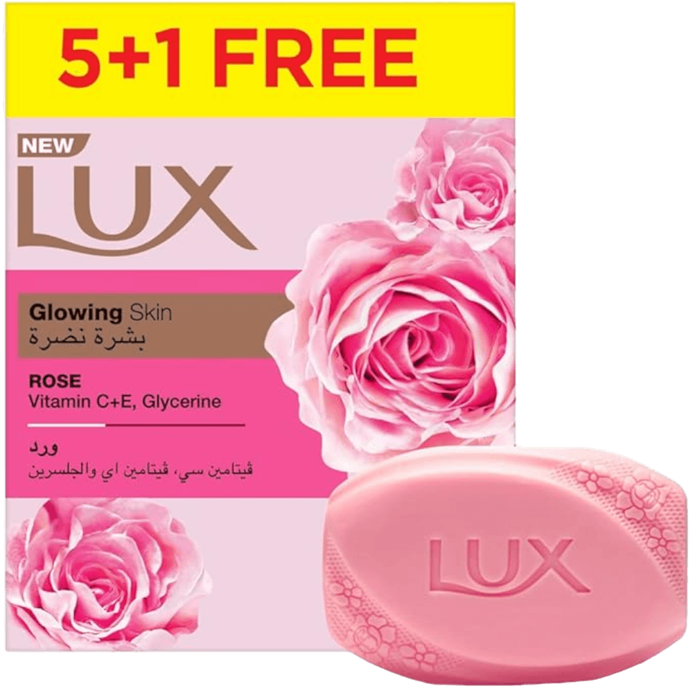 لوكس صابون 75جم الورد الناعم بشرة نظرة