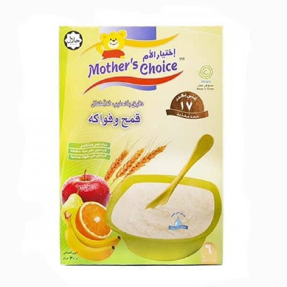 MOTHER'S CHOICE WHEAT + FRUITS CEREALS 300g