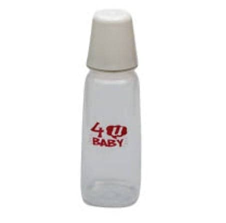 4U Baby Plastic 240ml - Feeding Bottle