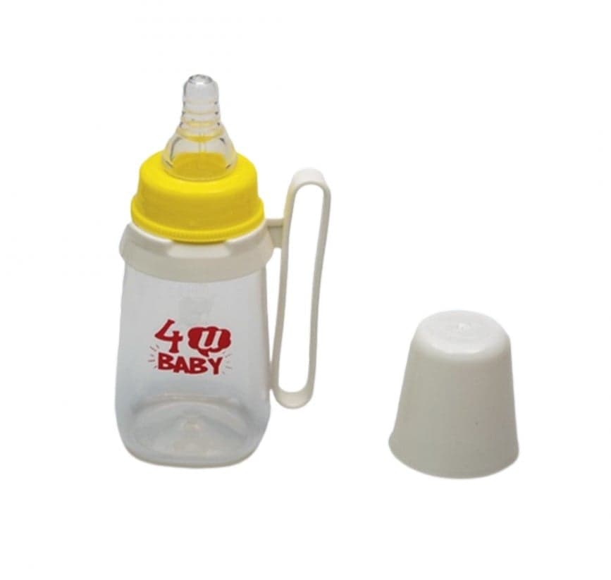 4U Baby Plastic 150ml - Feeding Bottle with Handle