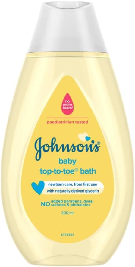 Johnsons 200ml - Baby Bath