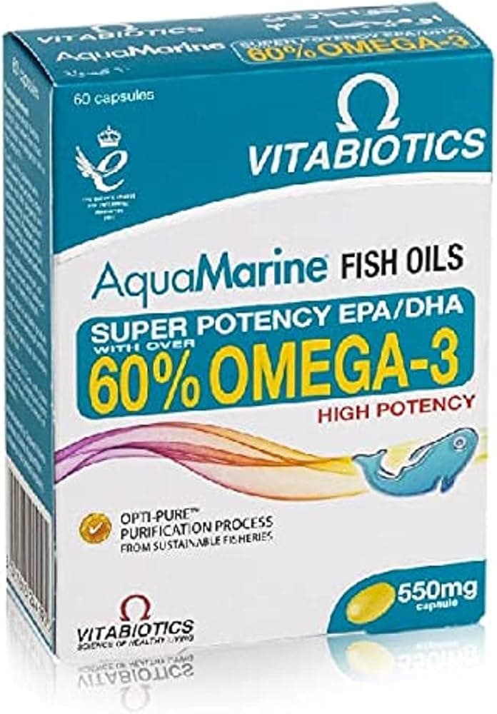 Aquamarine Fish Oil 60% Omega-3 Capsule