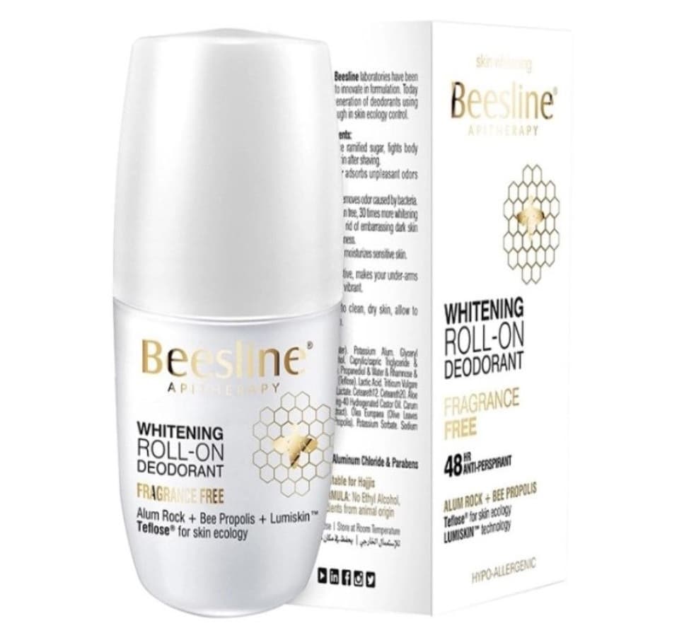 Beesline Whitning Fragrance Free Roll On 50ml