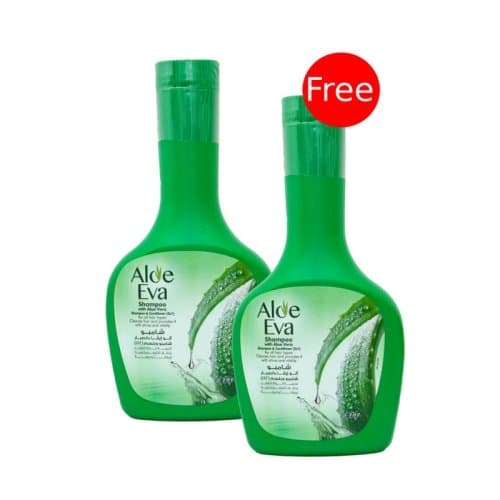 – Eva Shampoo & Conditioner 2 In 1 With Aloe Vera, 320 Ml + 1 Free