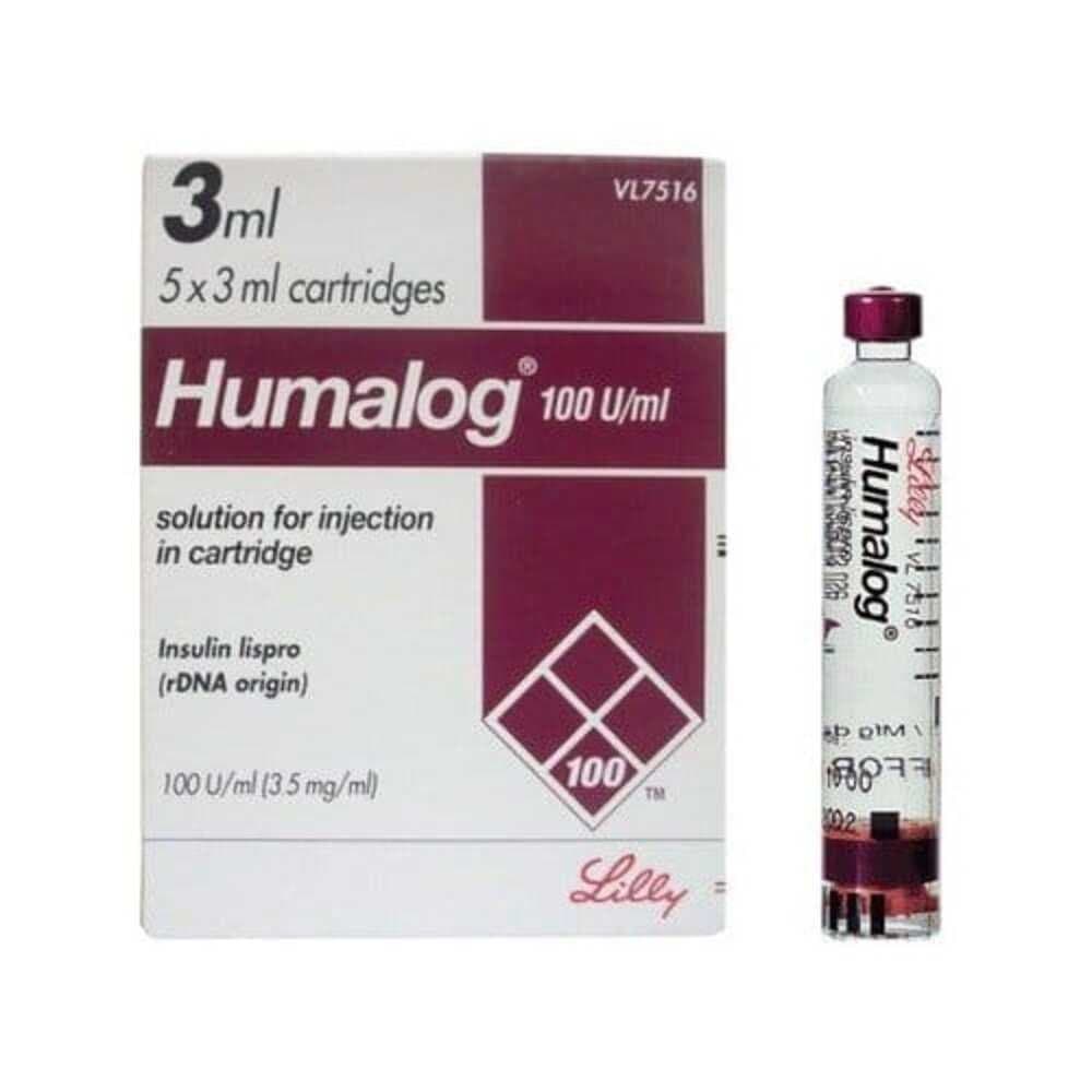 Humalog 100 I.U Vials -10ml