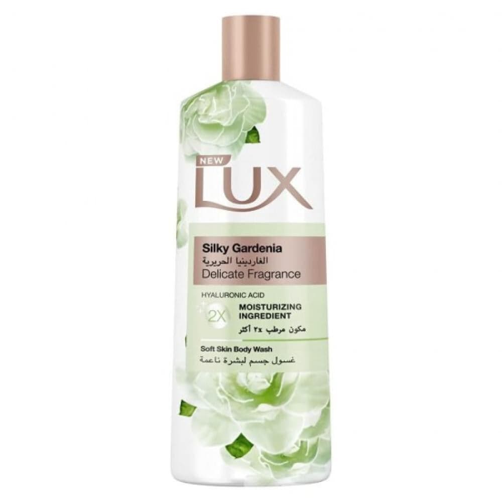 Lux Silky Gardenia 500ml - Body Wash with Loofah