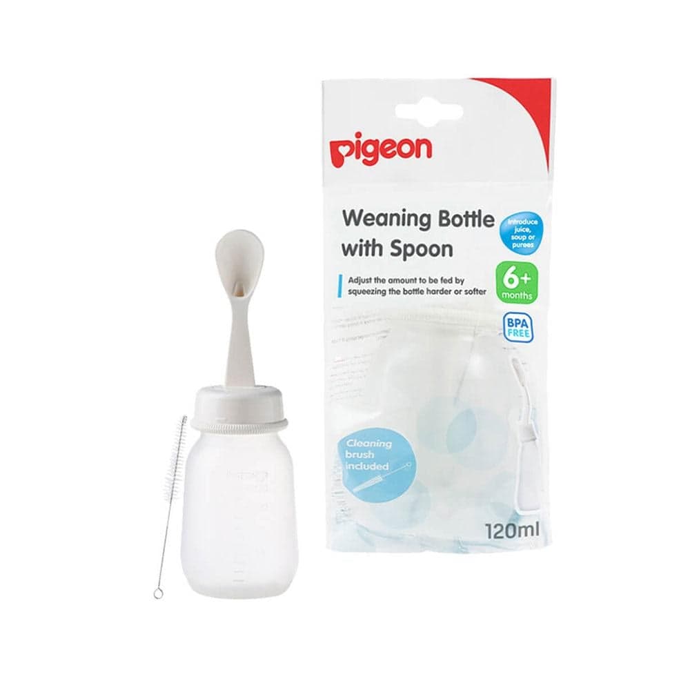 Pigeon With Spoon 120ml - Feeding Bottle