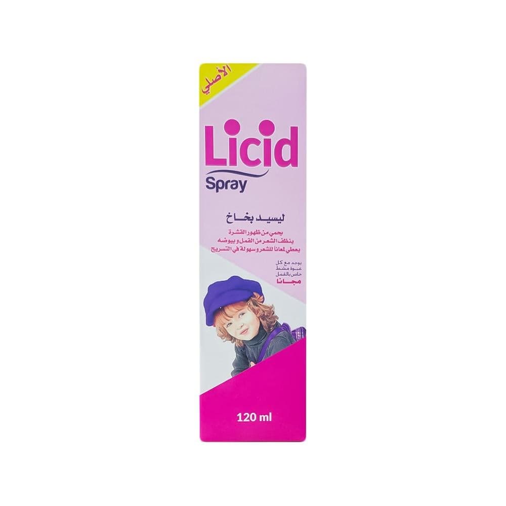 licid anti lice spray 120 ml