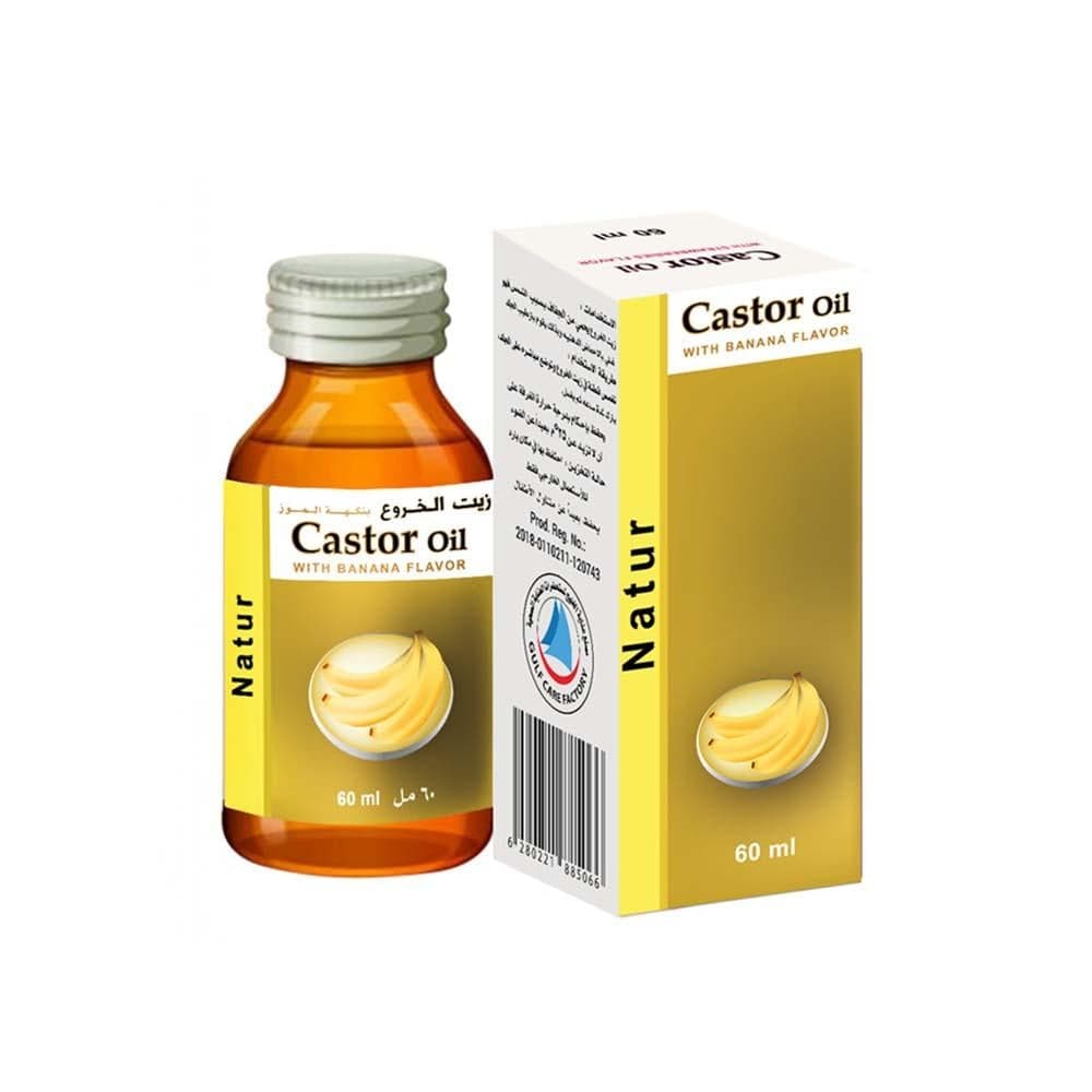 Natur Banana Flavour Castor 60ml - Oil