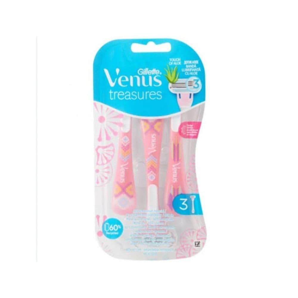 Gillette Venus Treasures Disposable 3 Pack | Toiletries