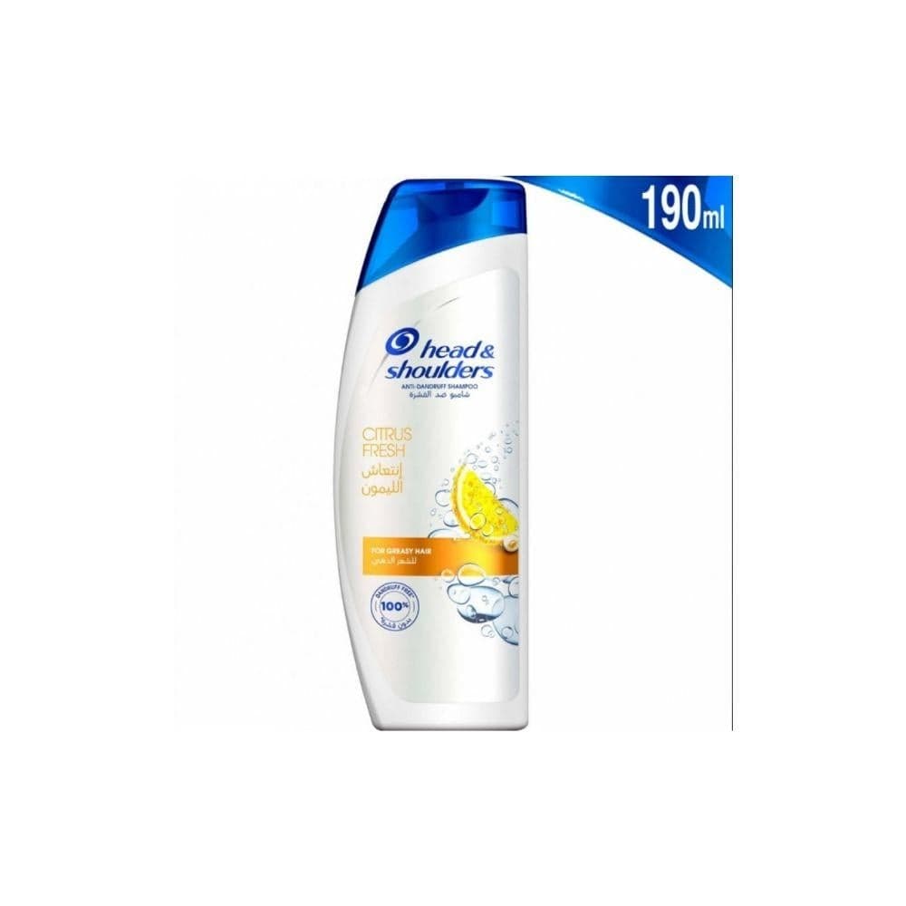 Head and Shoulders Citrus Fresh 190ml - Shampoo