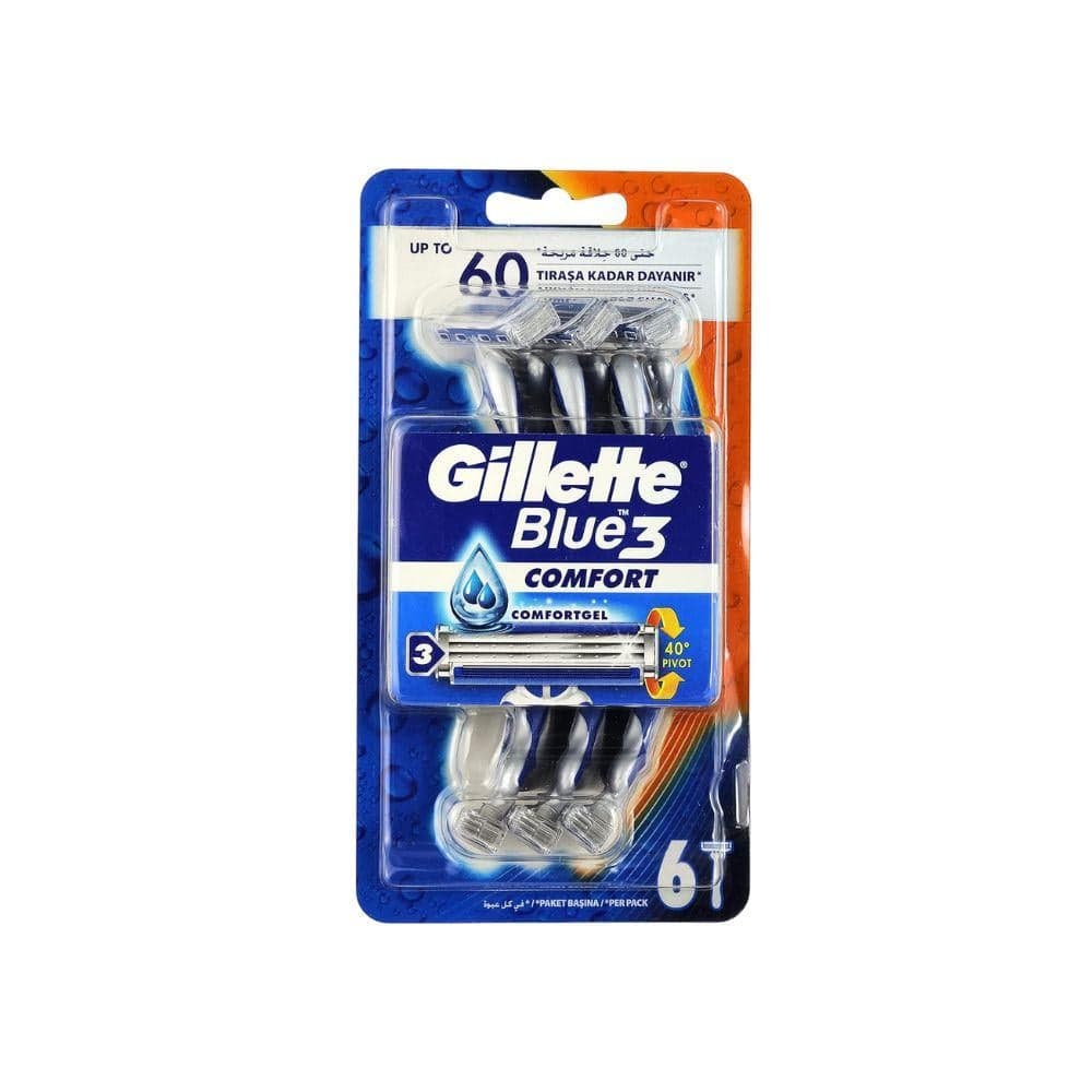Gillette Blue 3 Comfort - 6 Razor