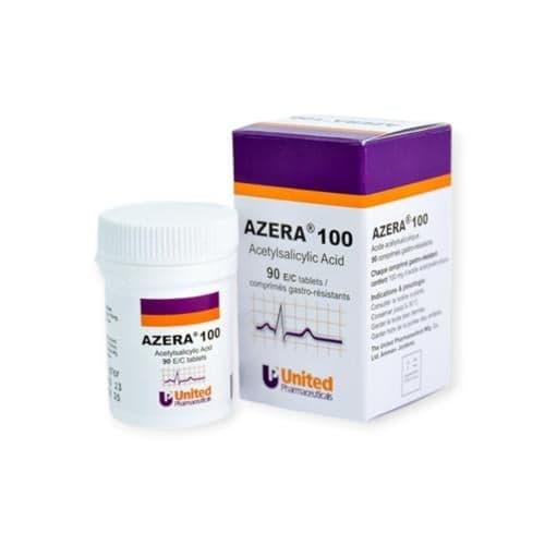Azera 100 Mg Enteric-Coated Tablet-90