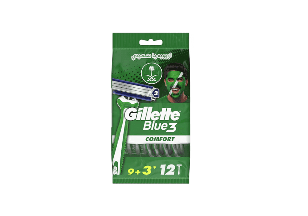 Gillette Blue 3 Comfort - 12 Razor
