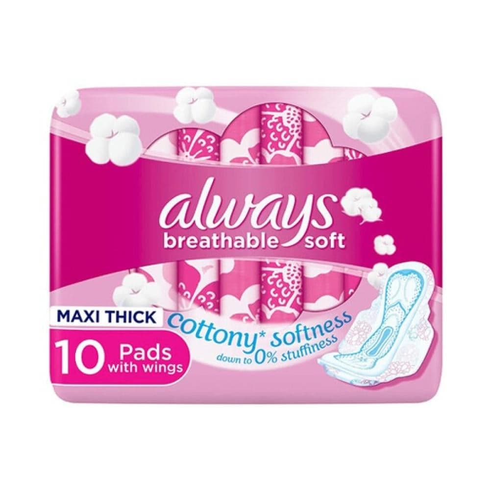 Always Cotton Soft 10 pads