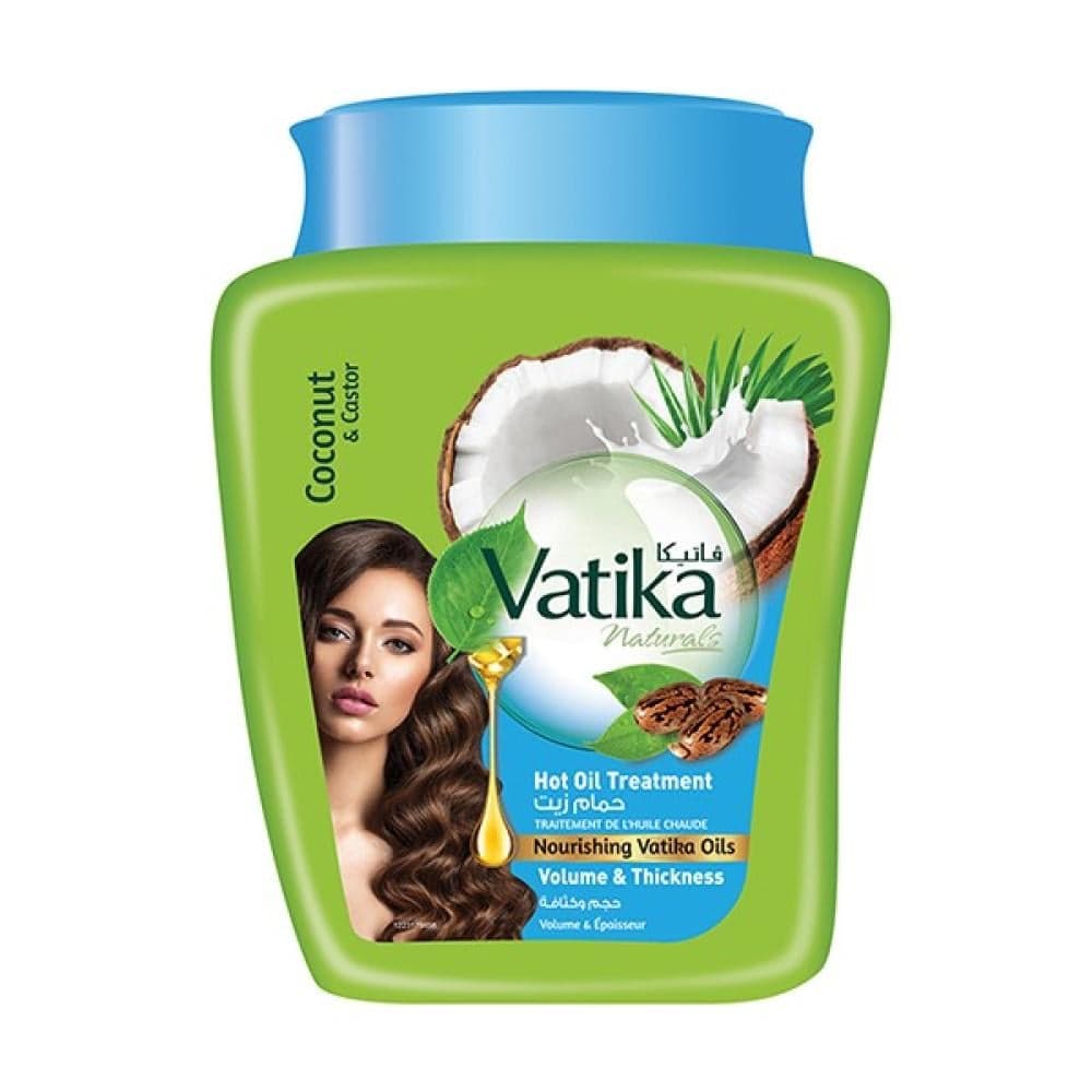 Vatika Coconut and Castor 500g - Hot Oil