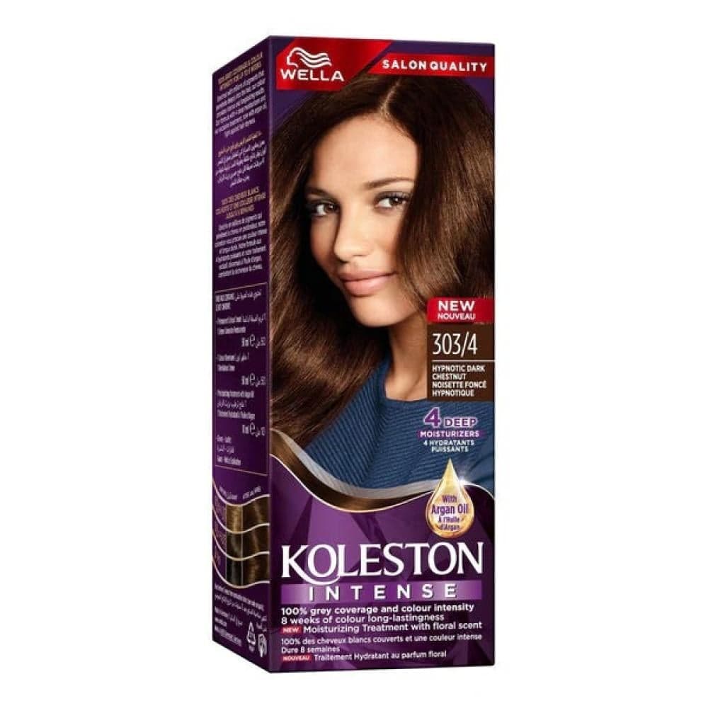 Koleston 2000 Maxi 303-4 Dark Chestnut - Hair Colour