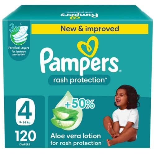 Pampers Mega Box size 4 120
