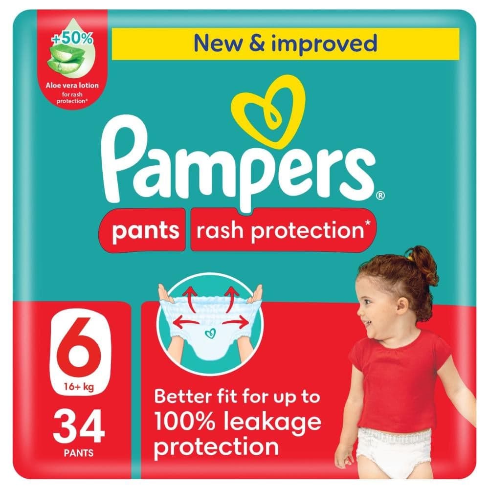 Pampers Pants Jumbo Pack size 6 34