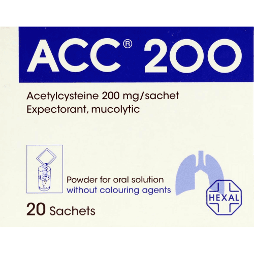 Acc 200mg Powder For Oral Solution -20