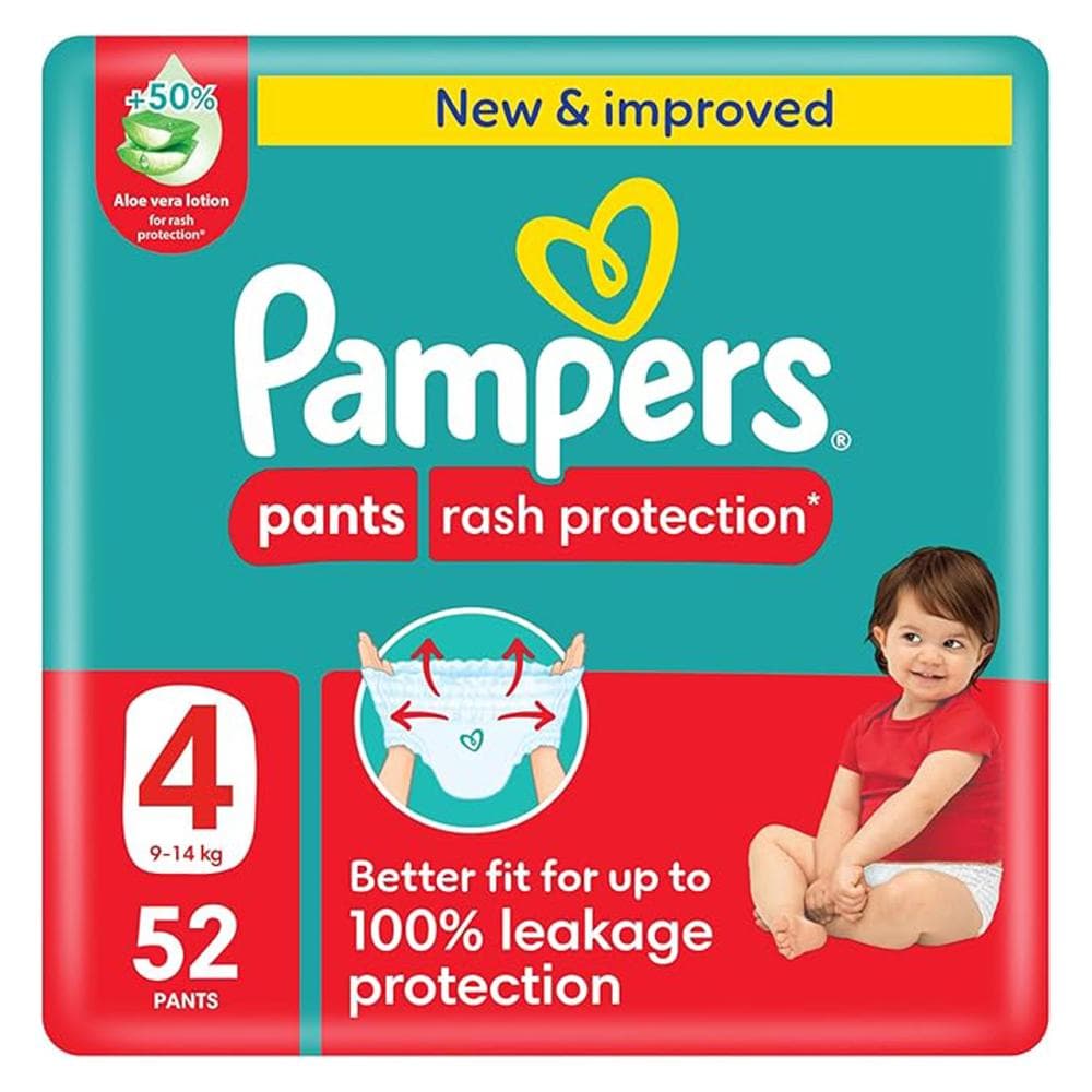 Pampers Pants Jumbo Pack size 4 52
