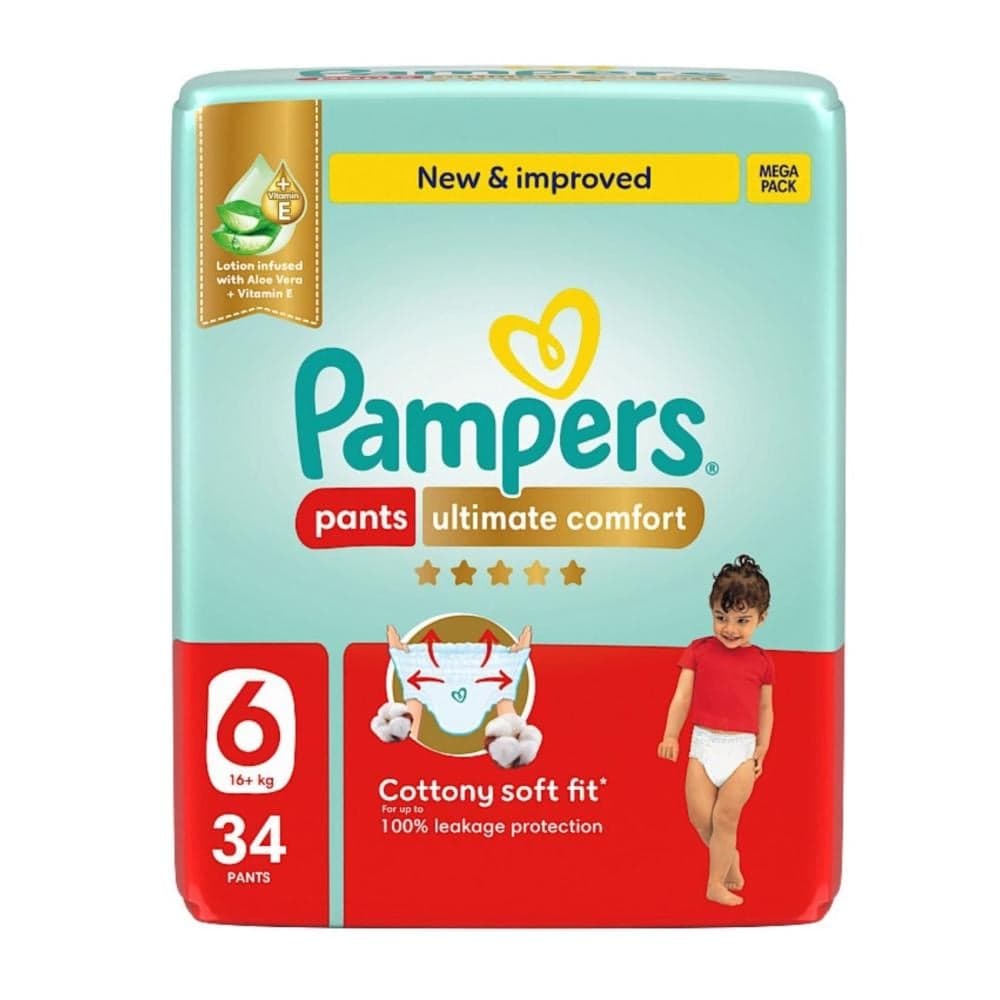 Pampers Premium Pants Jumbo pack size 6 34