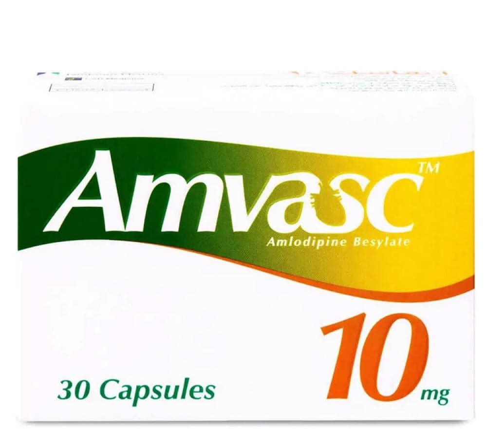 Amvasc 10mg Capsule -30
