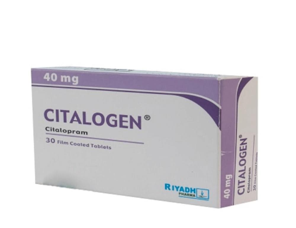 Citalogen 40 Mg Film-Coated Tablet-30
