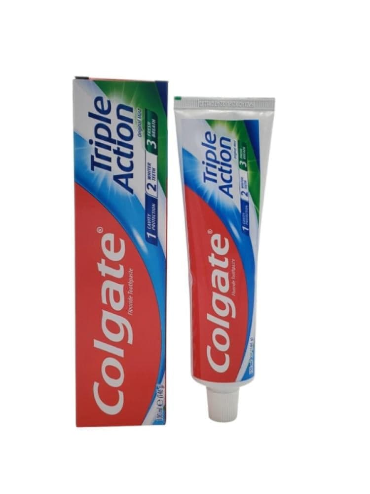 Colgate Triple Action Original Mint Toothpaste, 100ml