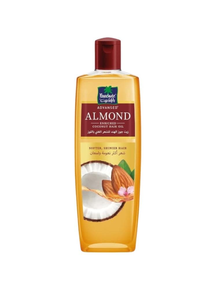 Parachute Advanced Hair Oil with Coconut and Almond Oils for Shine and Smoothness, 200ml