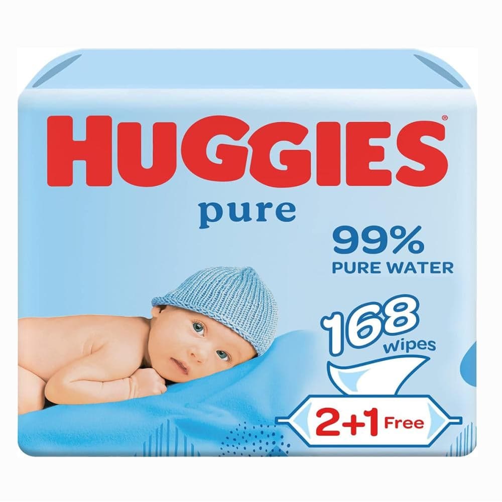 HUGGIES PURE / 56 WIPES