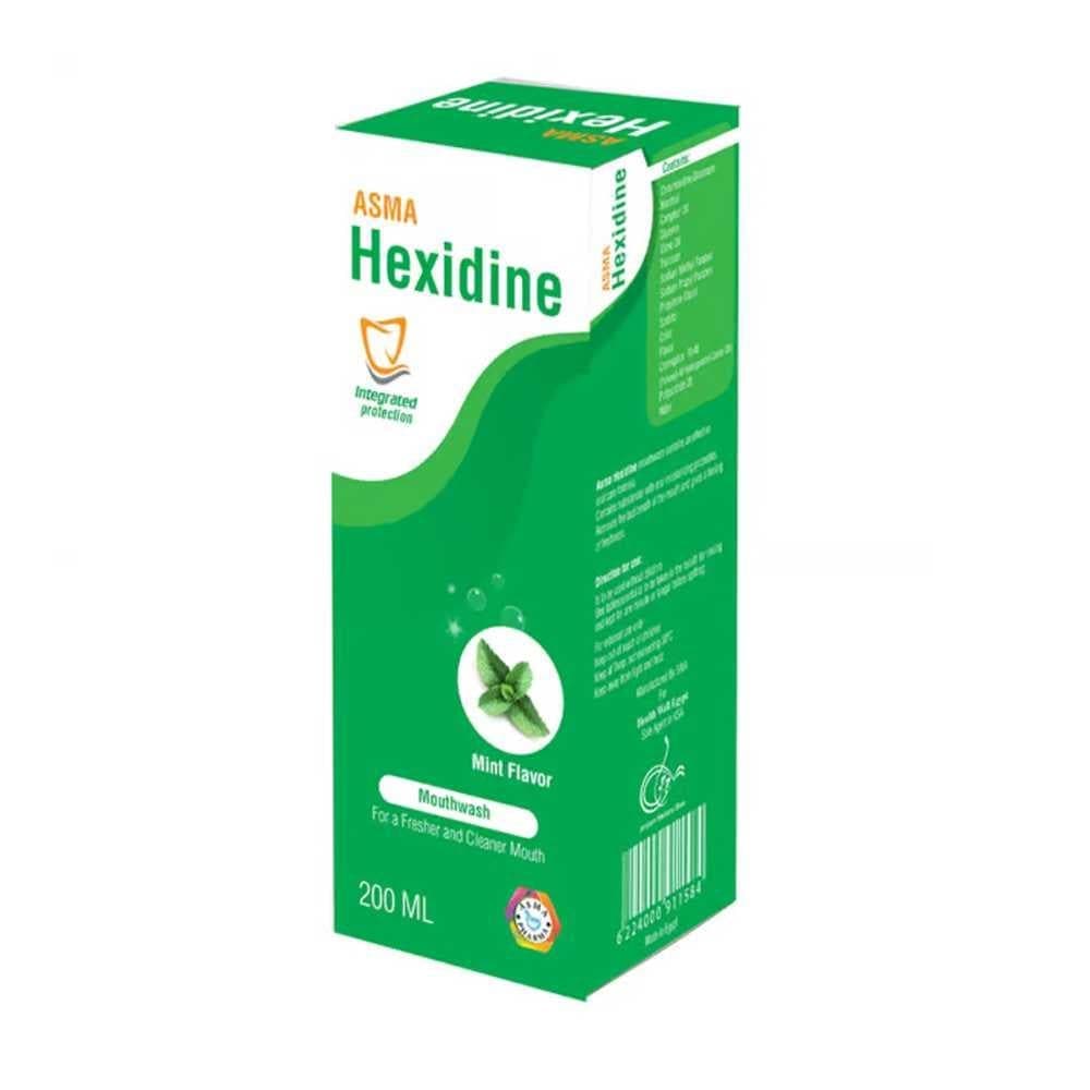 Asma Hexidine Mint 200ml - Mouthwash