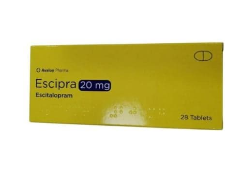 Escipra 20mg Film Coated Tablet-28