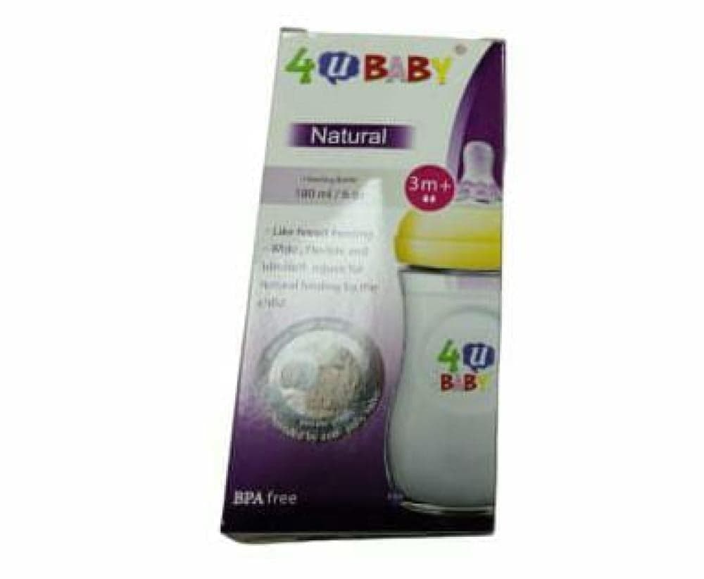 4U Baby Natural 180ml - Feeding Bottle