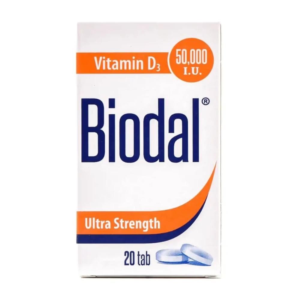 Biodal 50000 Iu Tablet-20