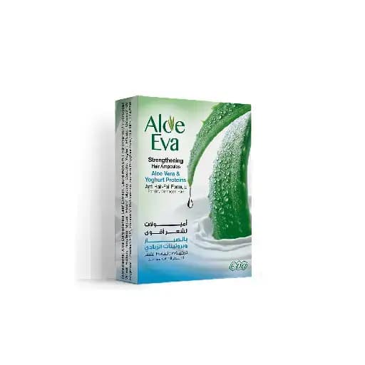 Aloe Eva Hair ampoules containing aloe vera and yogurt proteins, 4 ampoules