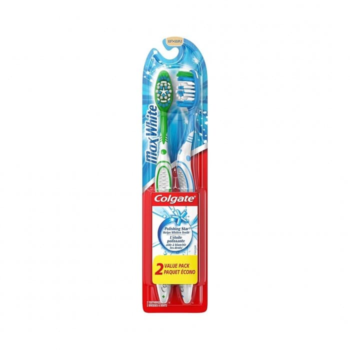 Colgate Max White 1+1 Medium - Toothbrush