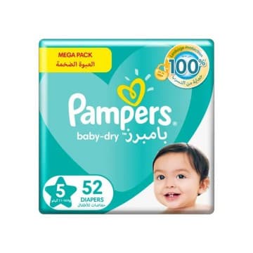 Pampers Mega Pack size 5 52