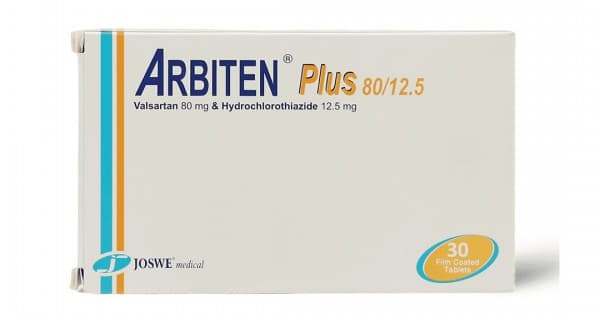 Arbiten Plus 80mg/12.5mg Film Coated Tablet-30