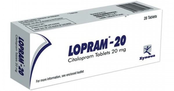 Lopram 20mg F.C. Tablets-28