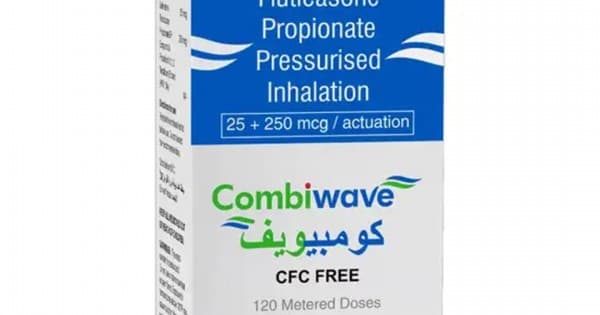 Combiwave 25mcg/250mcg Inhalation -120 Dose