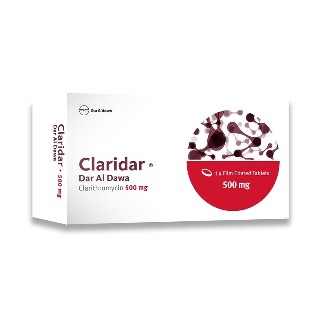 Claridar 500 Mg Film-Coated Tablet-14