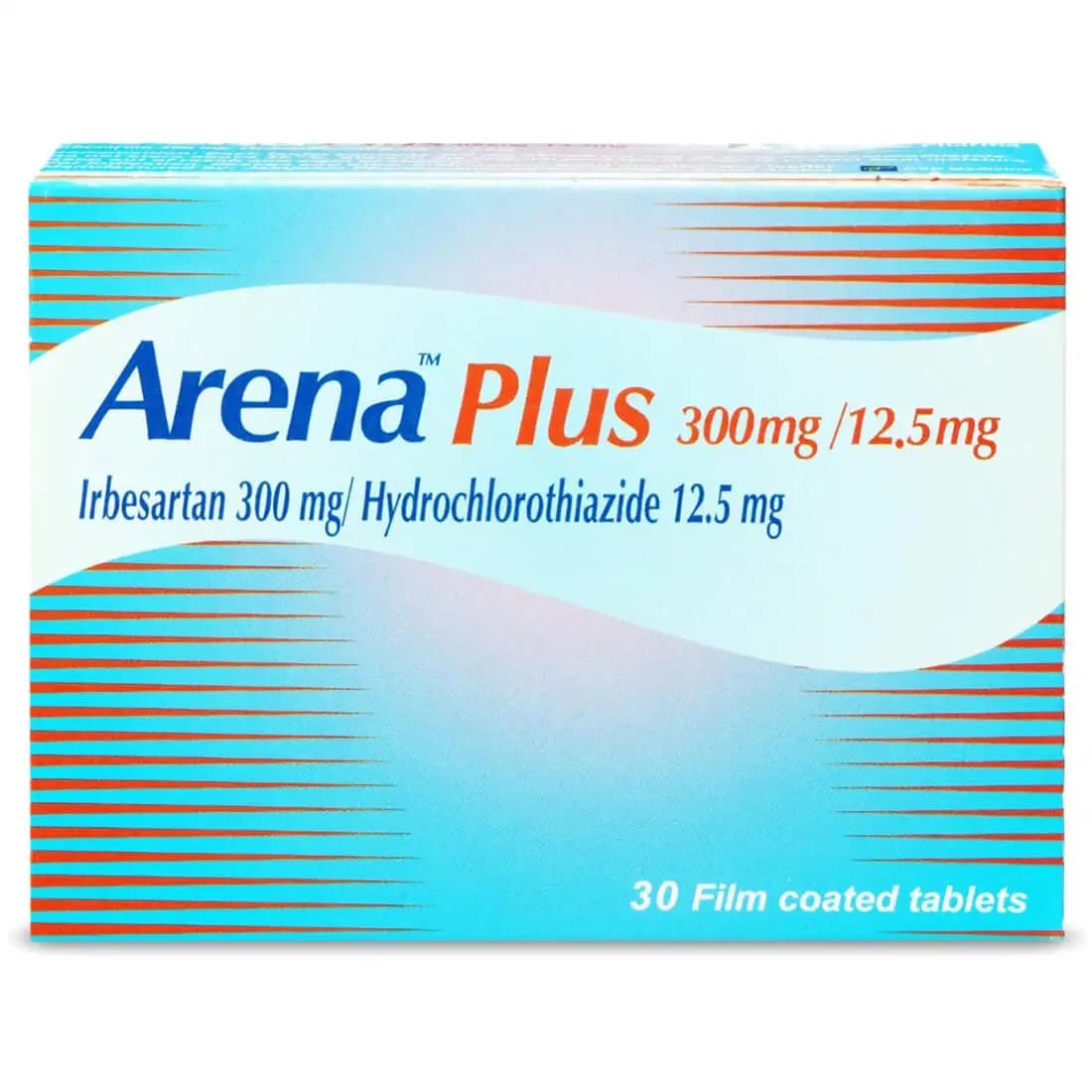Arena Plus 300 Mg/12.5 Mg Film Coated Tablet-30