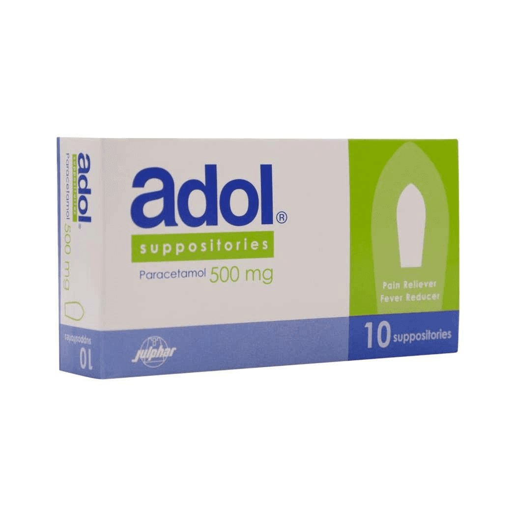 Adol 500 Mg Rectal Suppositories -