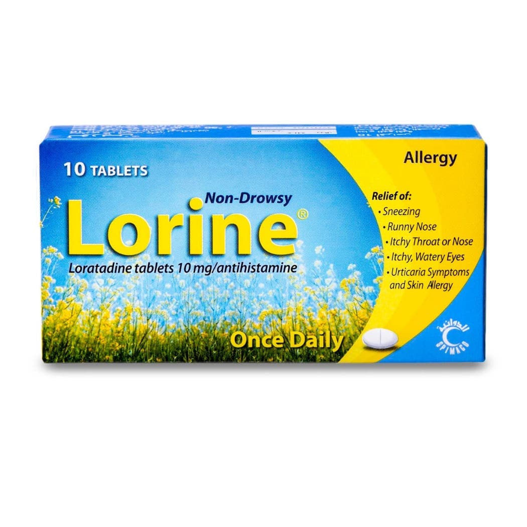 LORINE 10 MG 10 TAB لورين