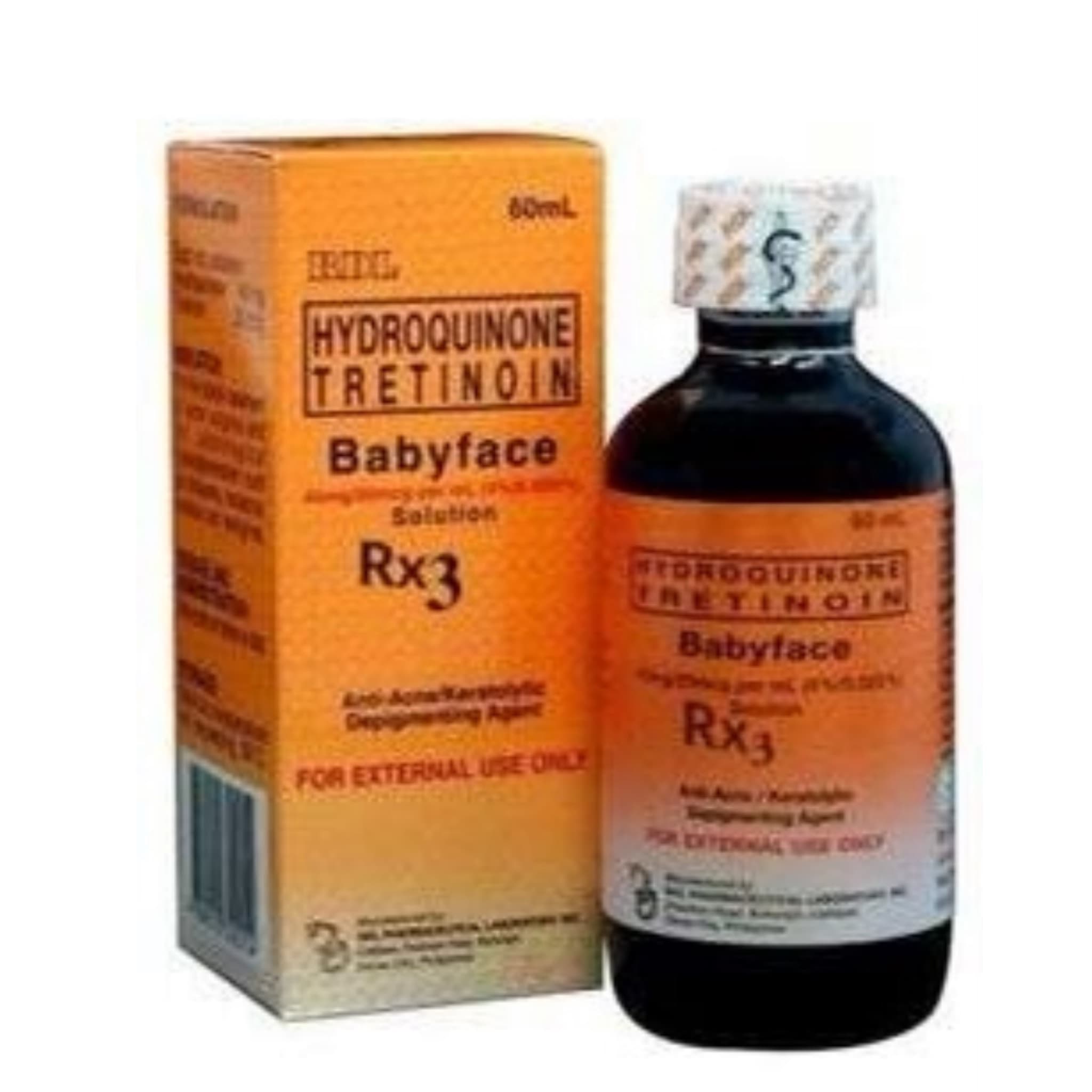Baby Face 3 Solution with Astringent, Clear, 60ml