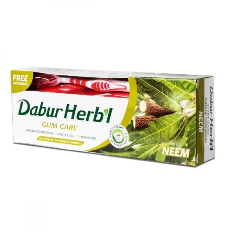 Dabur Herbal Gum Care 150g - Toothpaste and Toothbrush