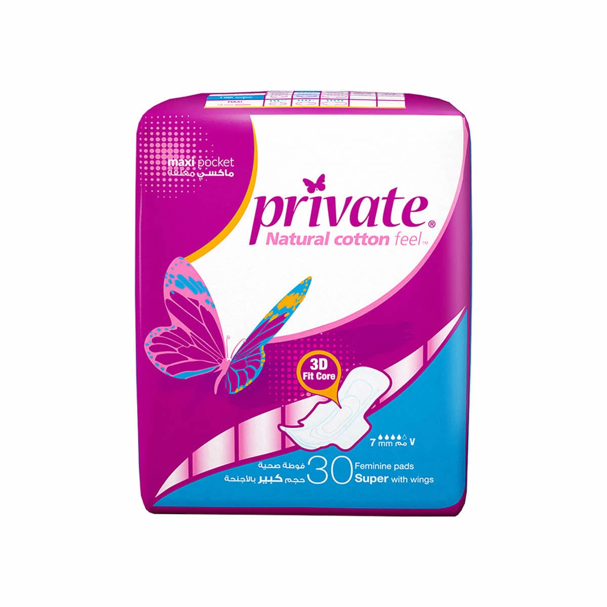 PRIVATE SUPER WINGS / 30 PADS