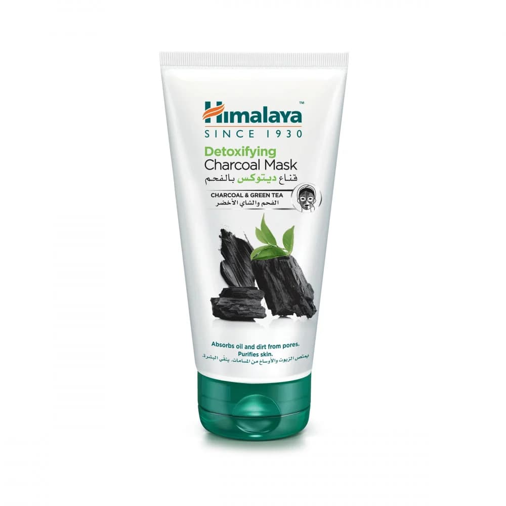 HIMALAYA DAILY SCRUB TUBE 150ml / DETOXIFYING CHARCOAL